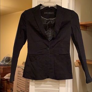 Black Blazer - One Button